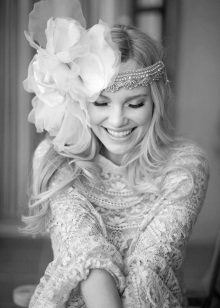 Décoration pour robe de mariée vintage
