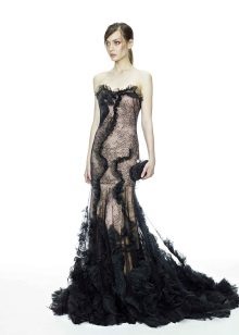 Robe de soirée sirène Marchesa