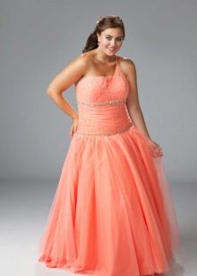 Robe de soirée pour A-line avec taille basse