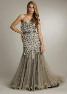 Robe de soirée sirène complète