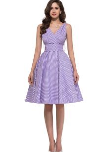 Robe violette douce