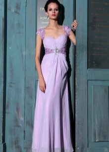 Robe violet clair