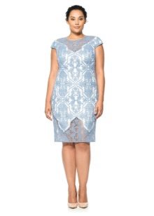 Robe de soirée en dentelle Tadashi Shoji