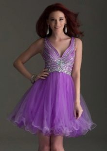 Magnifique robe de soirée lilas