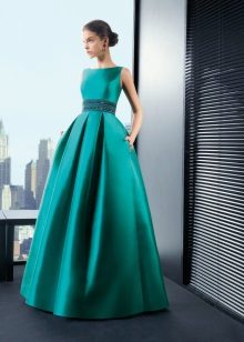 Robe de soirée turquoise de Rosa Clar magnifique