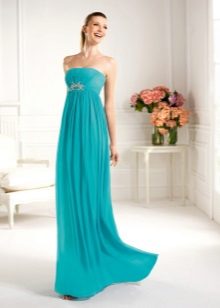 Robe de soirée vert