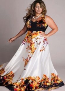 Robe de soirée pour le plein