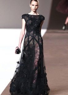 Robe de soirée de Elie Saab noir