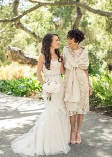Robe de soirée élégante pour mère de la mariée
