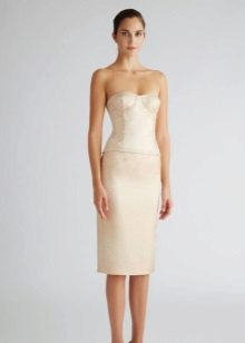 Robe de soirée blanche