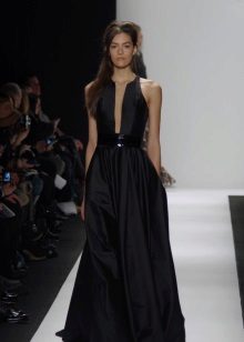 Robe de soirée en satin