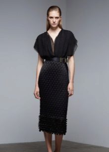 Robe de soirée en mousseline de soie de Donna Karan
