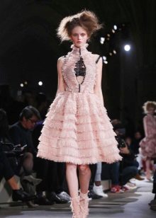 Robe de soirée de Alexander Mcqueen rose