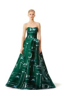 Robe de soirée de Carolina Herrera vert