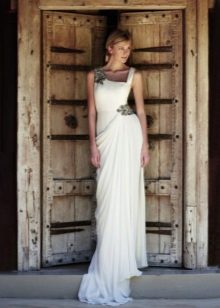 Robe de mariée à la grecque
