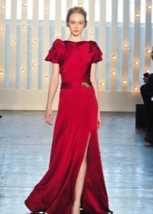 Jenny Peckham Robe Rouge Fermée