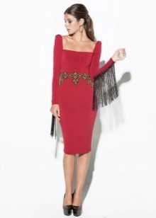 Robe de soirée rouge
