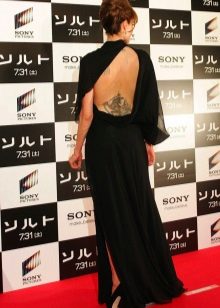 Robe de soirée facile à dos nu