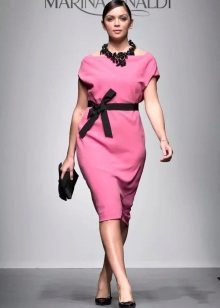 Elégante robe de soirée pour grosse de Marina Rinaldi
