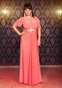 élégante robe de soirée pour la pleine