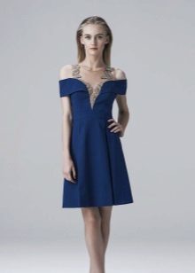 Robe de soirée bleue