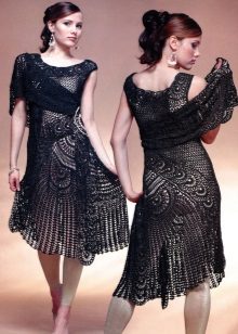 robe de soirée au crochet