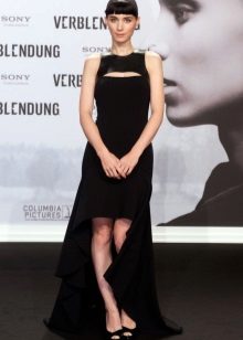 Robe de soirée asymétrique Rooney Mara