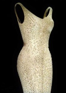 La robe de soirée de Marilyn Monroe