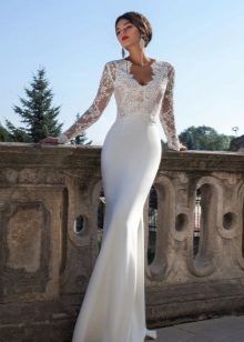 Robe de mariée de la collection de dentelle Crystal Design 2015
