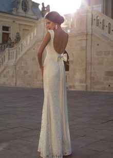 Robe de mariée droite du design Crystal