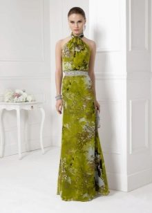 Robe de soirée verte 2016