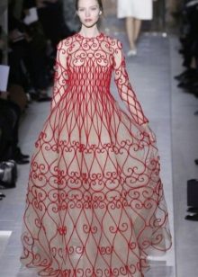 Robe de mariée à la russe