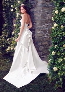 Robe de mariée avec dos ouvert