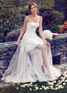 Robe de mariée courte