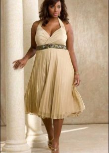 Robe d'été Empire en taille 56
