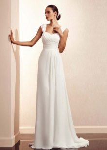 Robe de mariée Empire avec train