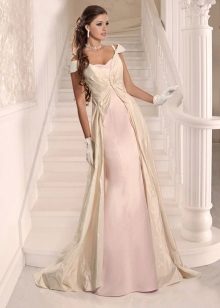 Robe de mariée empire
