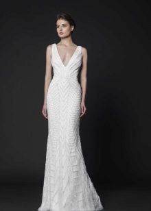 Robe de mariée dans le style du minimalisme