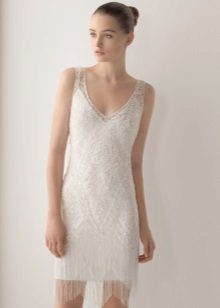Robe de mariée courte