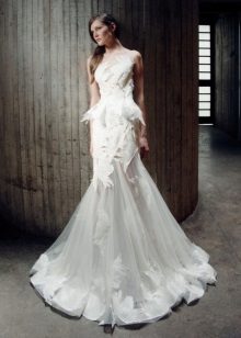 Robe de mariée avec basky