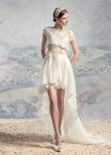 Robe de mariée courte