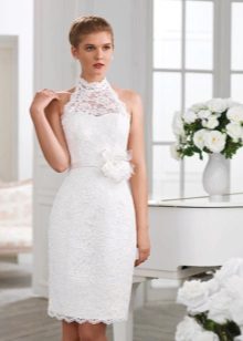 Cas de robe de mariage élégant