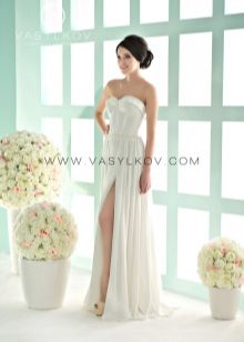 Robe de mariée fendue de Vasilkova