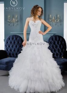 Robe de mariée magnifique la sirène de bleuet