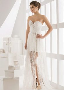 Robe de mariée courte de Vasilkov