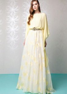 Tony Ward robe de soirée à manches