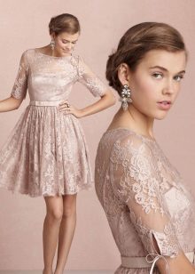 Robe de soirée en dentelle pour le nouvel an