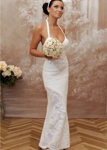 Robe de mariée au crochet