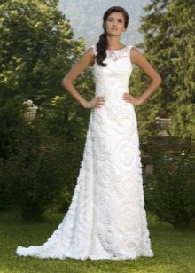 Robe de mariée de la collection Brilliant de Hadassa avec de la dentelle