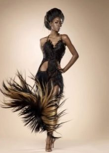 Robe de soirée mi-longue